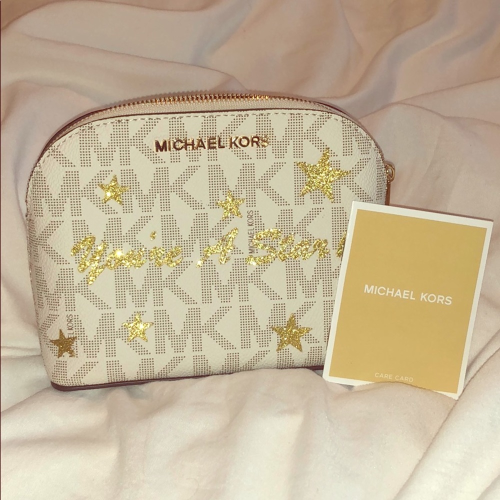 Michael Kors You’re a Star Clutch/ Cosmetic bag